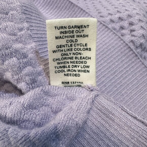 Marled by Reunited Clothing Lavender Sweater Women's Size M - Picture 4 of 10